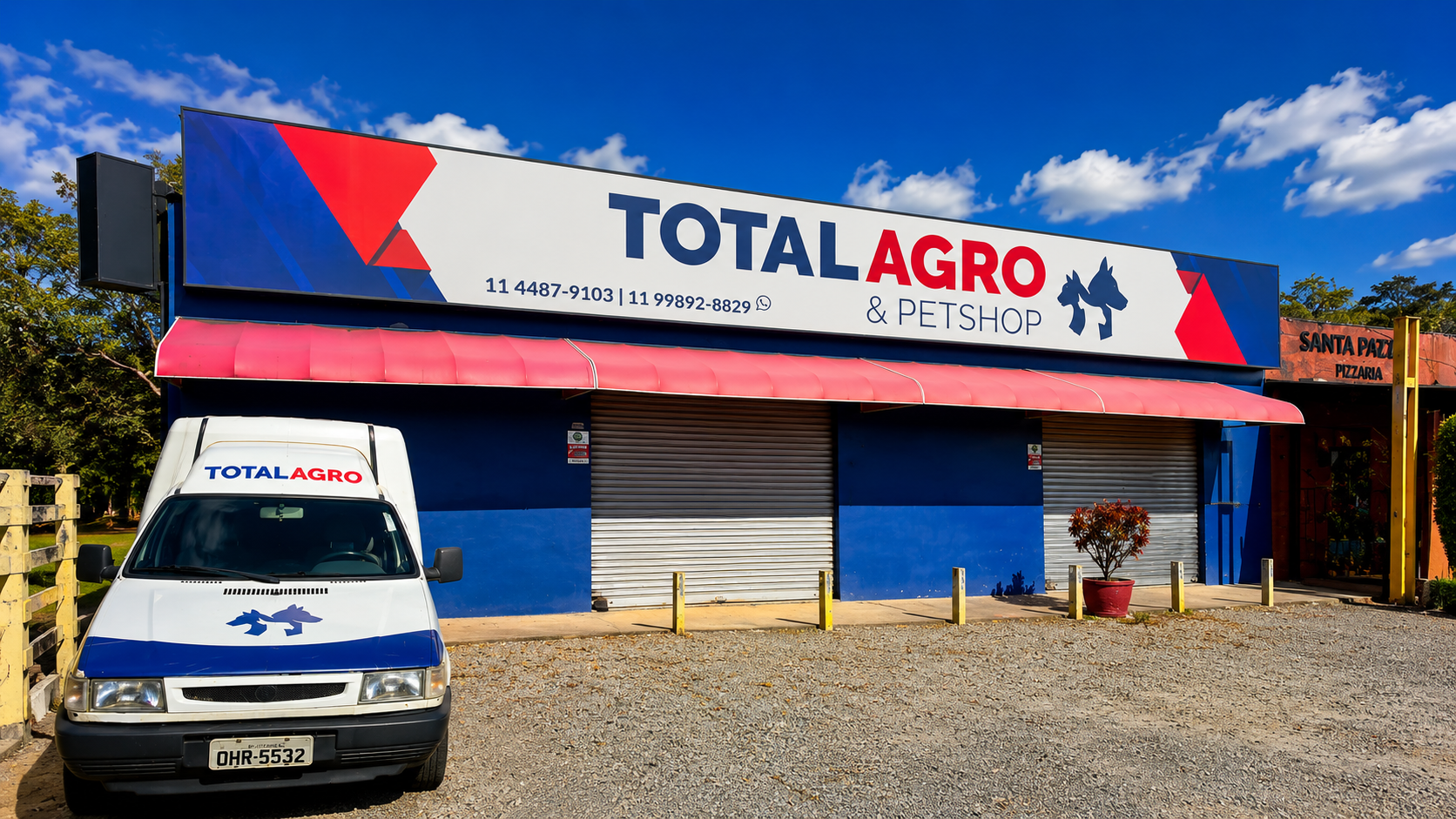 Fachada Total Agro & Petshop